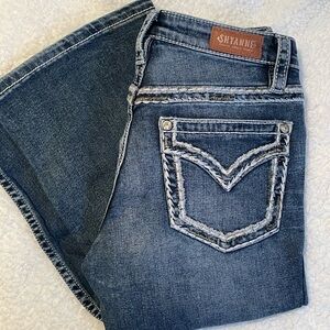 Shyanne Medium Basic Bootcut Stretch Jeans Women's Size 26W x 34L